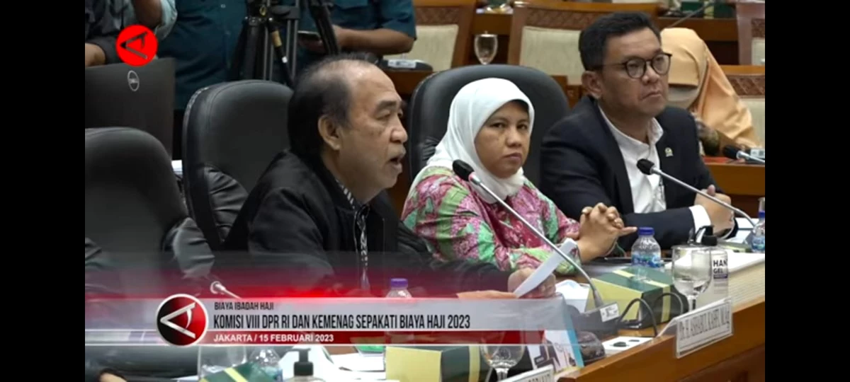 Suasana Rapat Kerja Komisi DPR RI Senayan Jakarta